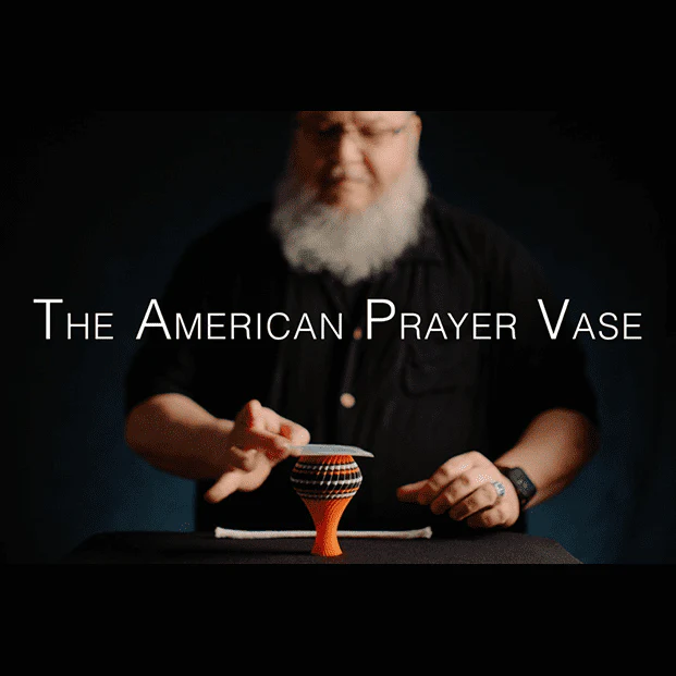 The American Prayer Vase Genie Bottle ORANGE by Big Guy's Magic- Trick - Image 3