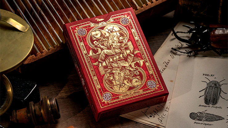 The Beetle Backs (Crimson Edition) Playing Cards - Image 6