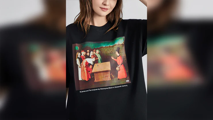 The Conjurer T-Shirt by TCC & GBDL (Black Medium) - Trick - Image 2