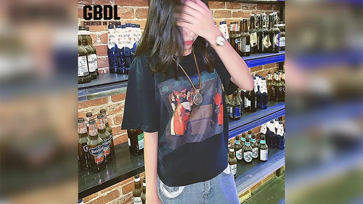 The Conjurer T-Shirt by TCC & GBDL (Black Medium) - Trick - Image 3