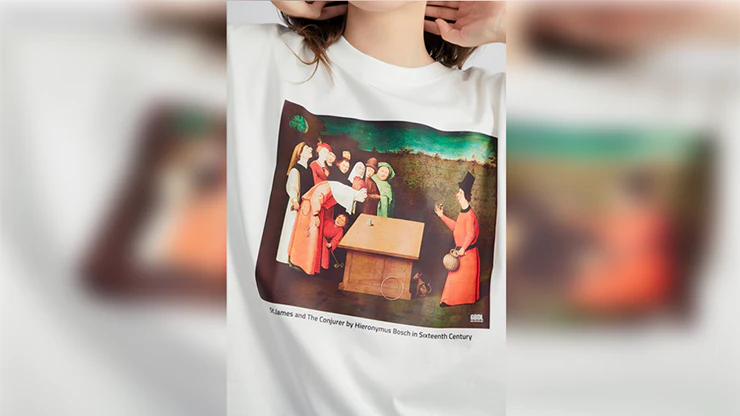 The Conjurer T-Shirt by TCC & GBDL (White Large) - Trick - Image 2
