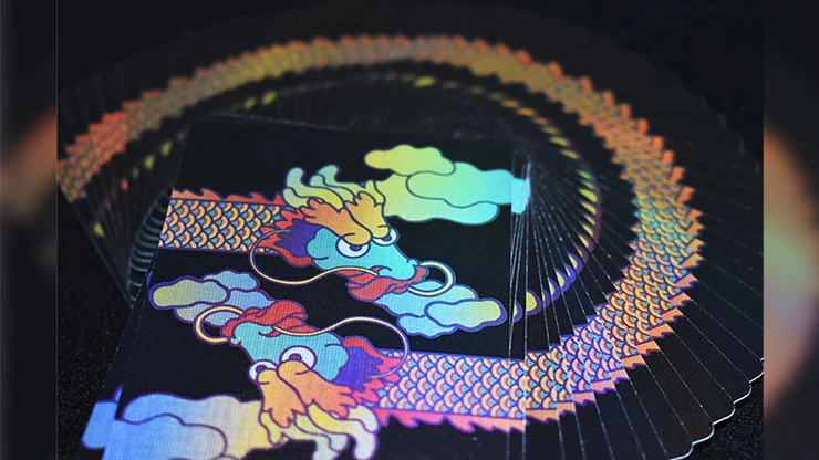 The King of Dragon (Holographic) Playing Cards - Image 4