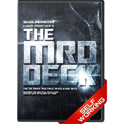 The MRD Deck Red (DVD and Gimmick) by Big Blind Media - DVD