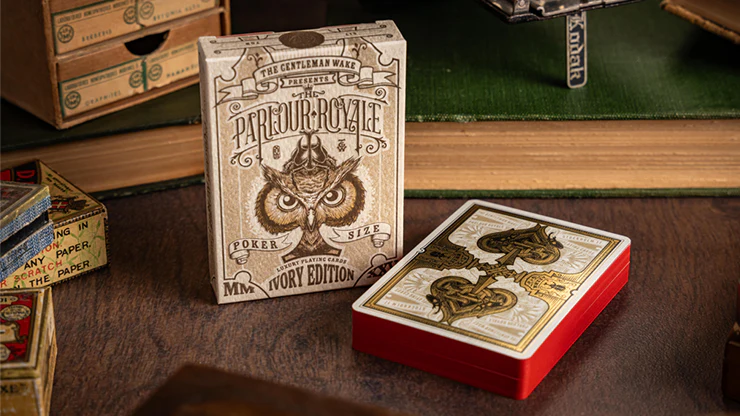 The Parlour Royale Ivory Edition (Red Edge Printing) Playing Cards - Image 6