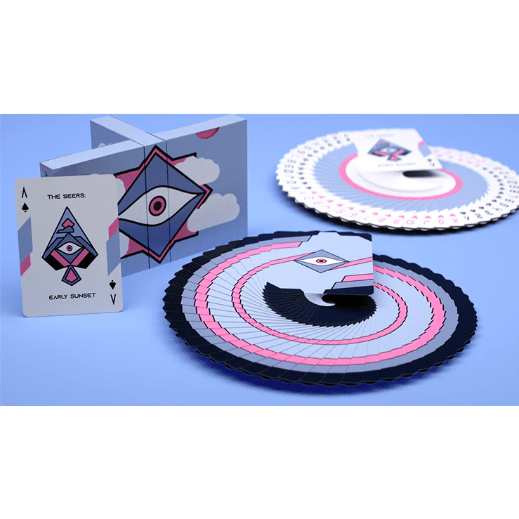 The Seers Aspectu V2: Early Sunset Playing Cards