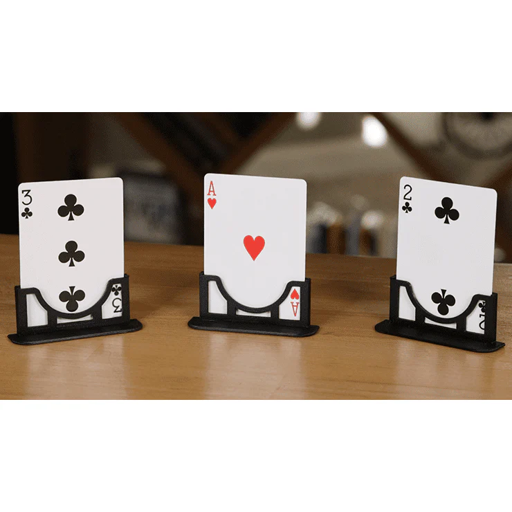 Three Cards Monte Stand RED (Gimmicks and Online Instruction) by Jeki Yoo - Trick - Image 2