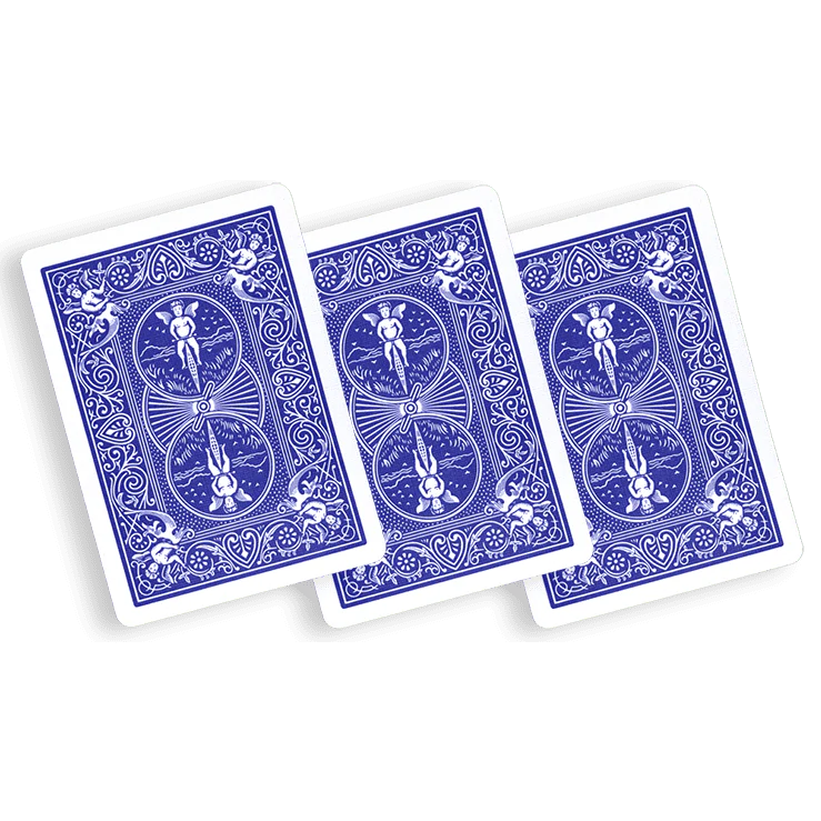 Three Way Forcing Deck Bicycle (Blue) - Image 2