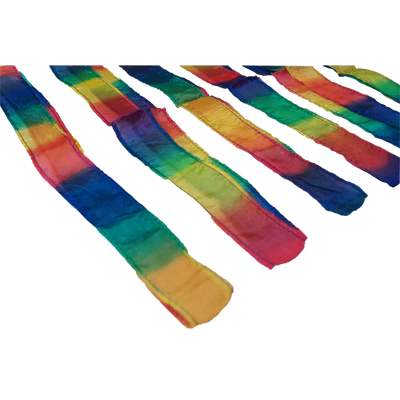 Thumb Tip Streamer 12 PACK (1 inch  x 68 inch) by Magic by Gosh - Tricks - Image 2