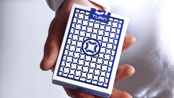 TURN (Blue) Playing Cards by Mechanic Industries - Trick - Image 2