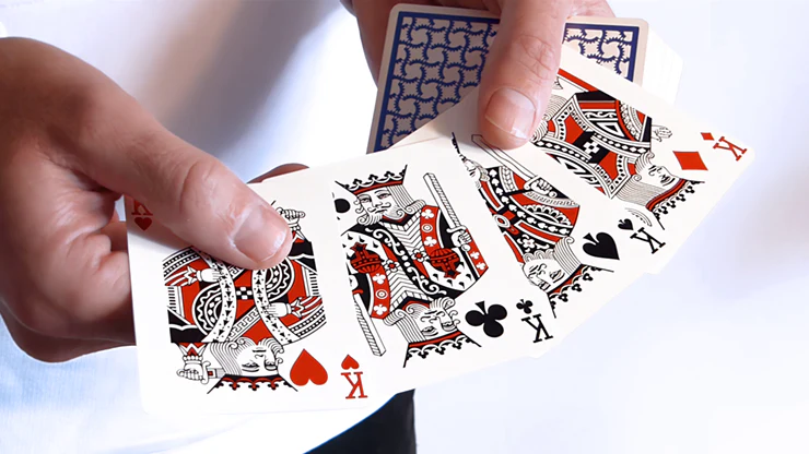 TURN (Red) Playing Cards by Mechanic Industries - Trick - Image 5
