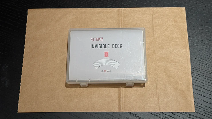 Ultimate Invisible Deck by Sway Liu and JT Magic (Red) - Image 3