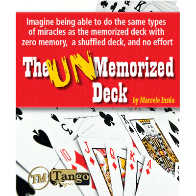 Unmemorized Deck by Marcelo Insua - DVD
