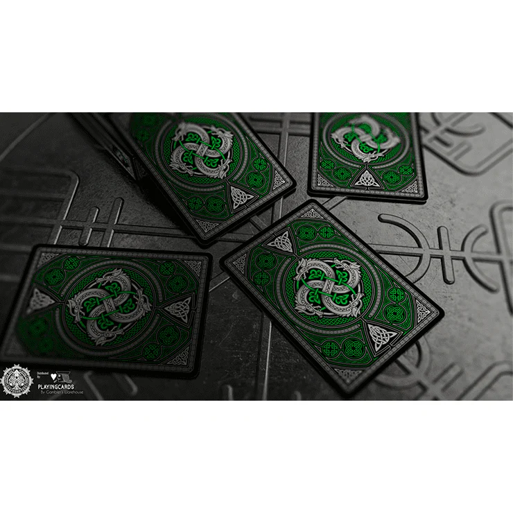 Valhalla Viking Emerald (Standard) Playing Cards - Image 6