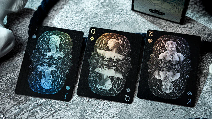 Venus Platinum (Black) Playing Cards by TCC Fashion - Image 3