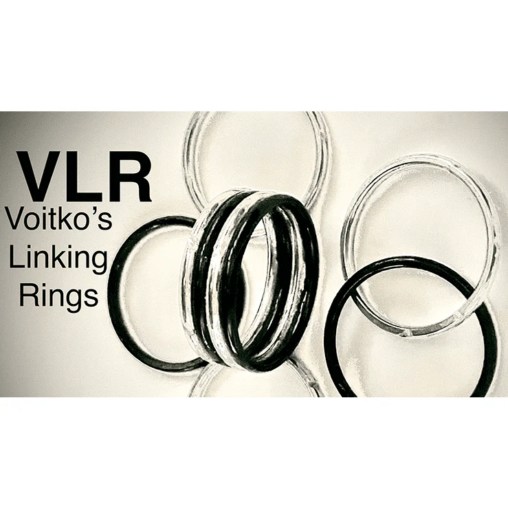 VLR Voitko"s Linking rings size 12 (Gimmick and Online Instructions) - Trick