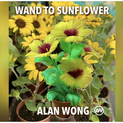WAND TO SUNFLOWER LARGE by Alan Wong - Trick