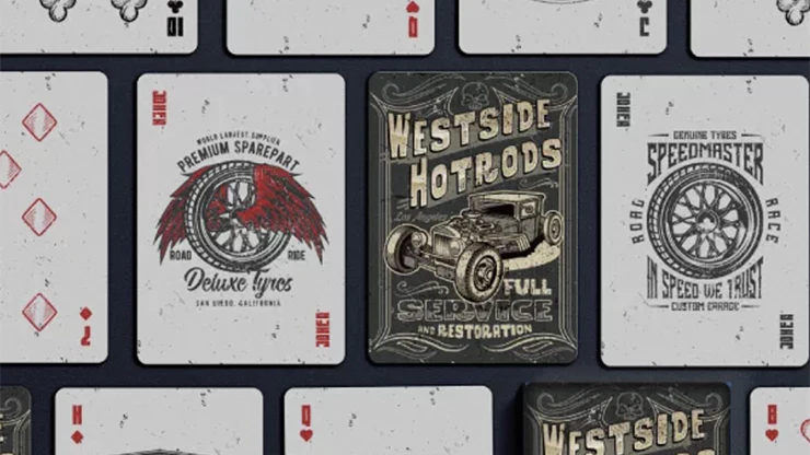 Westside Hotrods Playing Cards - Image 3