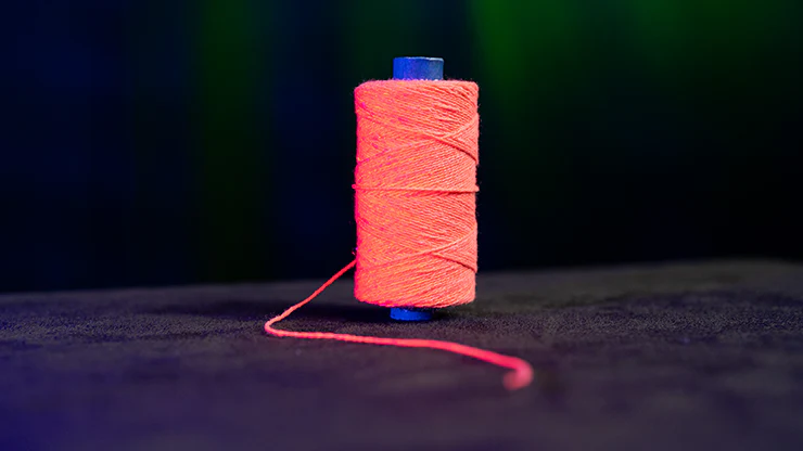 WGM UV GLOW GYPSY THREAD ORANGE REFILL SPOOL by Murphy's Magic - Trick - Image 3