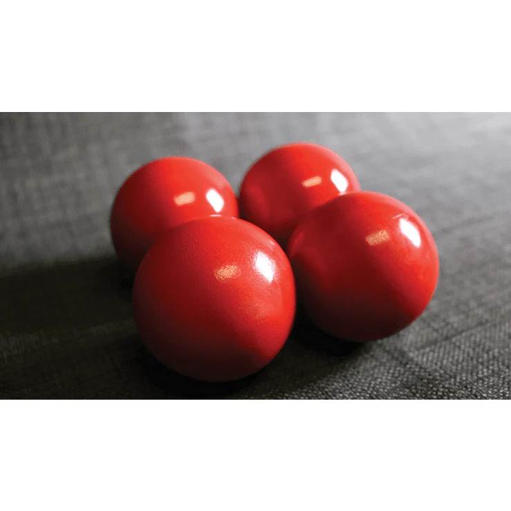 Wooden Billiard Balls (1.75" Red) by Classic Collections - Trick - Image 2