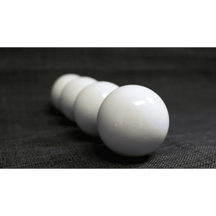 Wooden Billiard Balls (1.75" White) by Classic Collections - Trick - Image 3