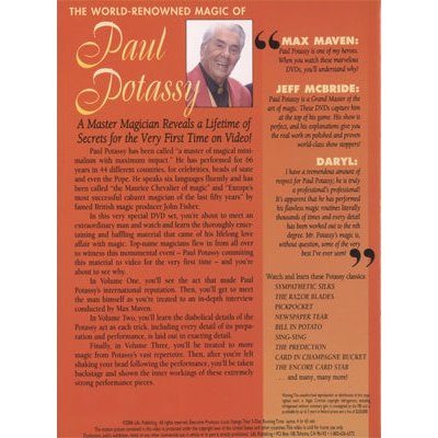 World Renowned Magic of Paul Potassy - DVD - Image 2