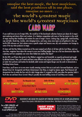 World's Greatest Magic: Card Warp - DVD - Image 2