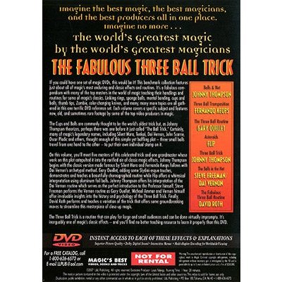 World's Greatest Magic: Fabulous Three Ball Trick - DVD - Image 2