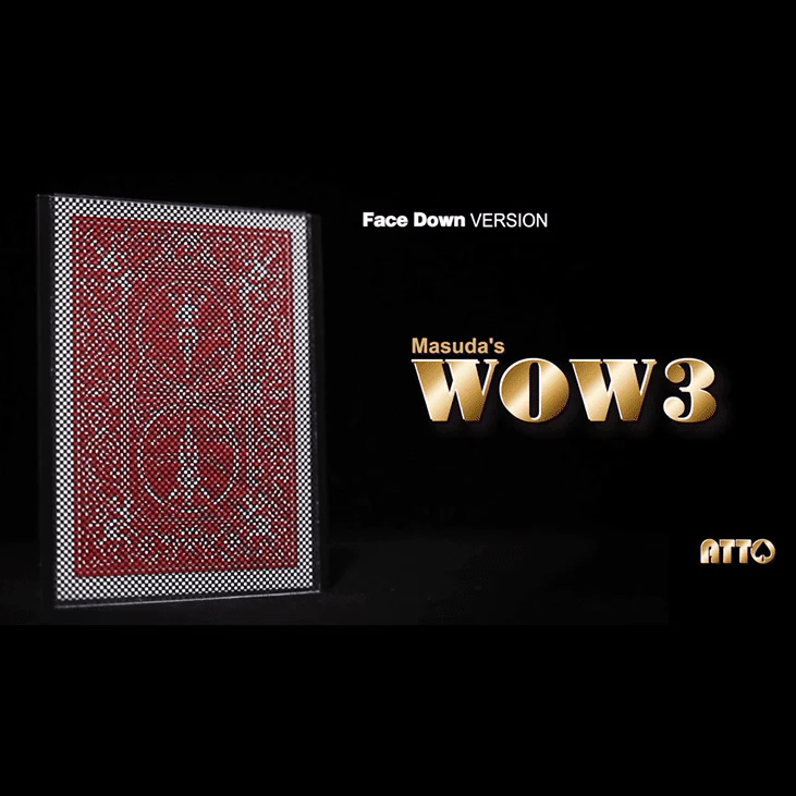 WOW 3 Face-DOWN (Gimmick and Online Instructions) by Katsuya Masuda - Trick - Image 4