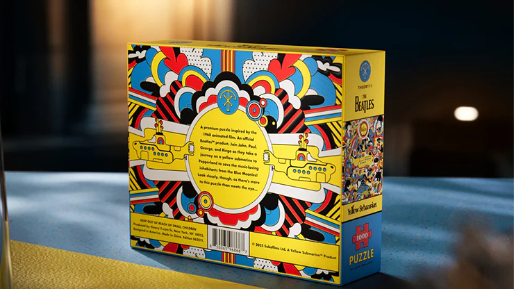 Yellow Submarine Jigsaw Puzzle by theory11 - Image 6