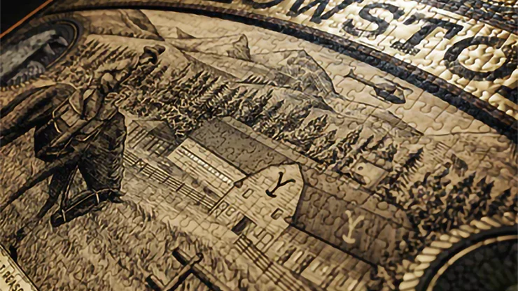 Yellowstone Jigsaw Puzzle by theory11 - Image 3